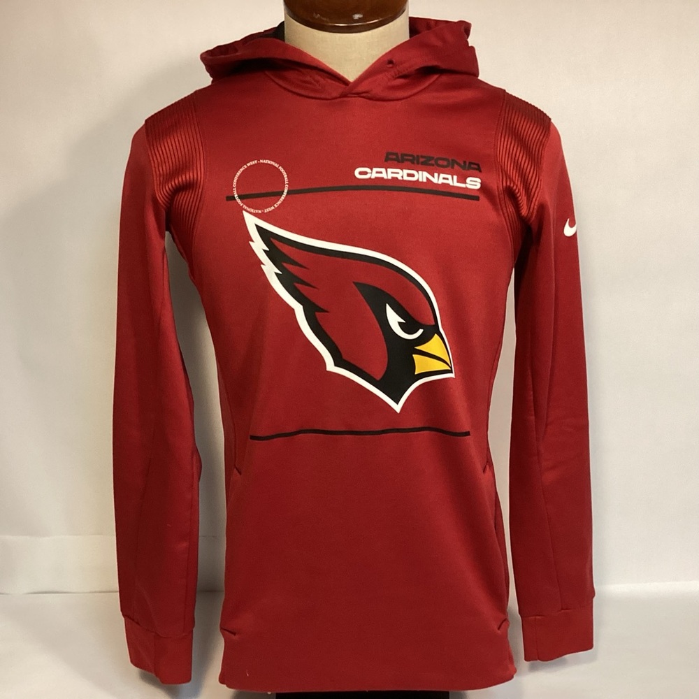 Nike NFL Arizona Cardinals mens Hoodie size small Nike NFL on field apparel